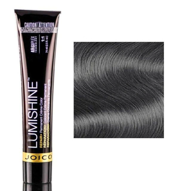 Joico Lumishine Permanent Créme - 7BA (7.8) Blue Ash Medium Blonde Hajfesték 74ml képe 1